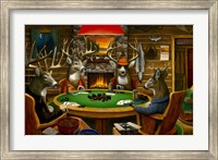 Deer Camp Fine Art Print