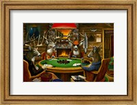 Deer Camp Fine Art Print