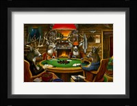 Deer Camp Fine Art Print