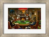 Deer Camp Fine Art Print