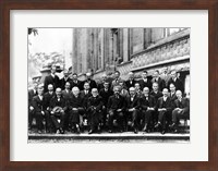 1927 Solvay Conference on Quantum Mechanics Fine Art Print