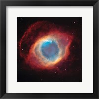 The Helix Nebula: a Gaseous Envelope Expelled By a Dying Star Fine Art Print