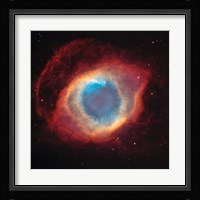 The Helix Nebula: a Gaseous Envelope Expelled By a Dying Star Fine Art Print