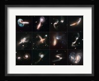 Colliding Galaxies Fine Art Print