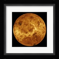 Venus Globe Framed Print