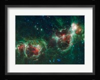 The Heart and Soul Nebulae Fine Art Print