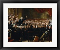 The Anti-Slavery Society Convention, 1840 Fine Art Print