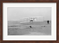 First Successful Flight of the Wright Flyer Fine Art Print