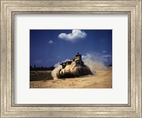 M3 Lee Tank, Training Exercises, Fort Knox, Kentucky Fine Art Print