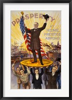 William McKinley Campaign Poster Fine Art Print