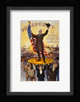 William McKinley Campaign Poster Fine Art Print