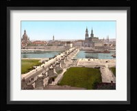 View from the War Ministry,  Dresden Framed Print