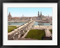 View from the War Ministry,  Dresden Framed Print
