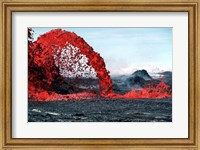 Arching fountain of a Pahoehoe Fine Art Print