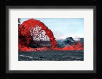 Arching fountain of a Pahoehoe Fine Art Print
