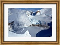 Fumarole on Mount Redoubt, Alaska, USA Fine Art Print