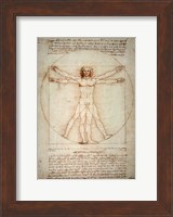 Vitruvian Man Fine Art Print