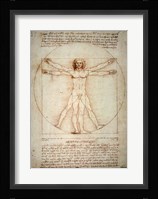 Vitruvian Man Fine Art Print