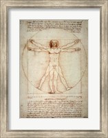 Vitruvian Man Fine Art Print