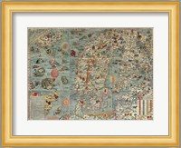 Carta Marina, Map of Scandinavia Fine Art Print