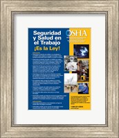 OSHA Job Safety and Health Spanish Version 2012 Fine Art Print