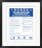 USERRA Uniformed Services Employment and Reemployment Rights Act Fine Art Print