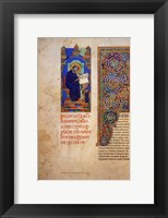 St Jerome with the Decorated Initial to His Prologue Fine Art Print