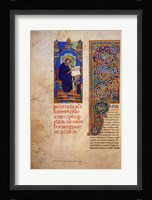 St Jerome with the Decorated Initial to His Prologue Fine Art Print