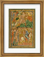 An Angel Halts Abraham's Sacrifice of Isaac Fine Art Print