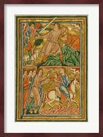 An Angel Halts Abraham's Sacrifice of Isaac Fine Art Print