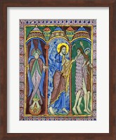 Albans Psalter: Expulsion from Paradise Fine Art Print