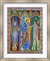 Albans Psalter: Expulsion from Paradise Fine Art Print