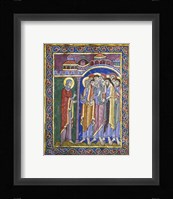 Mary Magdalene Tells the Disciples Framed Print