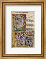 Our Father, initial P In Albani Psalter Fine Art Print