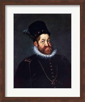 Portrait of Emperor Rudolf II Fine Art Print