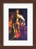 Portrait of the young Holy Roman Emperor Charles VI Fine Art Print