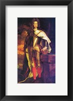 Portrait of the young Holy Roman Emperor Charles VI Fine Art Print