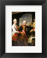 Portrait of Emperor Joseph II and his younger brother Grand Duke Leopold of Tuscany Fine Art Print