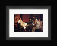 Tibullus at Delia's Fine Art Print