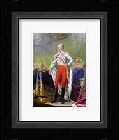 Emperor Franz, a Portrait of King of Hungary Fine Art Print