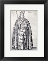 Study for the painting of Charlemagne Fine Art Print