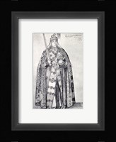 Study for the painting of Charlemagne Fine Art Print