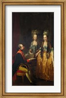 Portrait of Emperor Joseph II at the Piano with His Sisters Maria Anna and Maria Elisabeth Fine Art Print