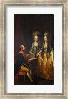 Portrait of Emperor Joseph II at the Piano with His Sisters Maria Anna and Maria Elisabeth Fine Art Print