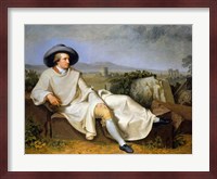 Goethe in the Roman Campagna Fine Art Print