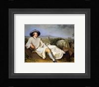 Goethe in the Roman Campagna Fine Art Print