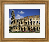 Low angle view of a coliseum, Colosseum, Rome, Italy Fine Art Print