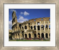 Low angle view of a coliseum, Colosseum, Rome, Italy Fine Art Print