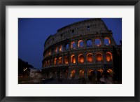 Colosseum at Night Fine Art Print