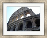Low Angle View of the Colosseum Fine Art Print